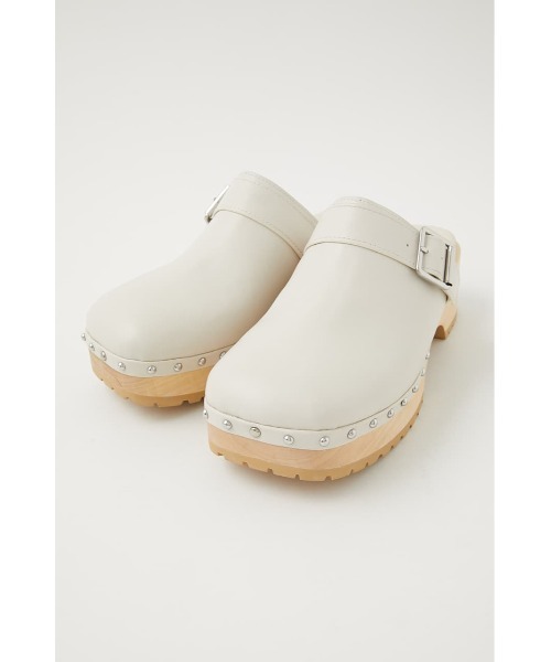 MOUSSY（マウジー）の「BELTED CROGS（サンダル・レディース・アイボリー/ブラック・MEDIUM/SMALL/LARGE）」の8枚目の写真