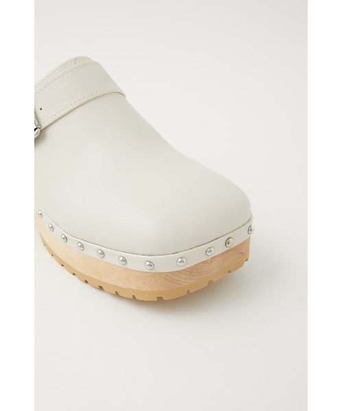 MOUSSY（マウジー）の「BELTED CROGS（サンダル・レディース・アイボリー/ブラック・MEDIUM/SMALL/LARGE）」の14枚目の写真