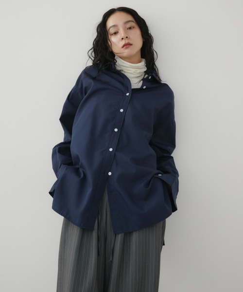 ロングセラー！】オーバーサイズベーシックルーズシャツ（シャツ