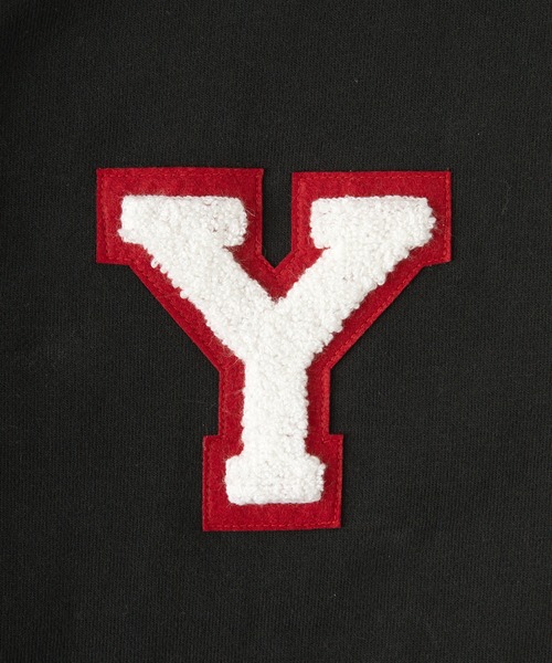 make a ray!(メイク ア レイ!)の「ワッペン刺繍 リブライン オーバーサイズ カットスタジャン(スタジャン・メンズ・ベージュ/グリーン/ブラック・M/L)」の15枚目の写真