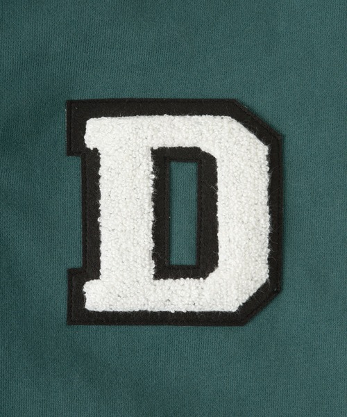 make a ray!(メイク ア レイ!)の「ワッペン刺繍 リブライン オーバーサイズ カットスタジャン(スタジャン・メンズ・ベージュ/グリーン/ブラック・M/L)」の17枚目の写真