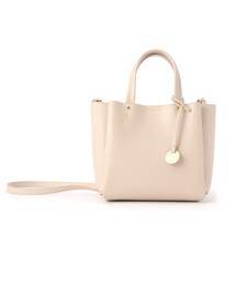 index | あおりポケットミニトートバッグ【軽量・2WAY】(ショルダーバッグ)