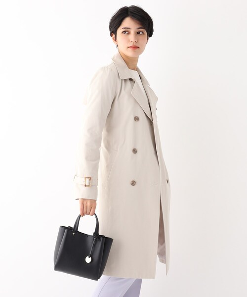 index（インデックス）の「◆あおりポケットミニトートバッグ【軽量・2WAY】（ショルダーバッグ・レディース・ブラック/パープル/ライトグリーン/ライトベージュ・00）」の11枚目の写真