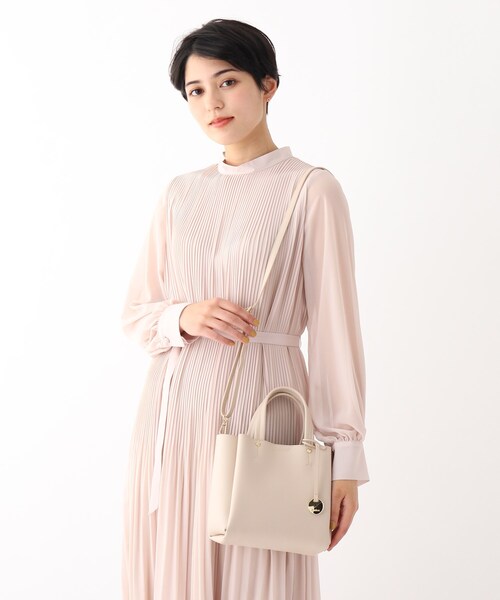 index（インデックス）の「◆あおりポケットミニトートバッグ【軽量・2WAY】（ショルダーバッグ・レディース・ブラック/パープル/ライトグリーン/ライトベージュ・00）」の14枚目の写真