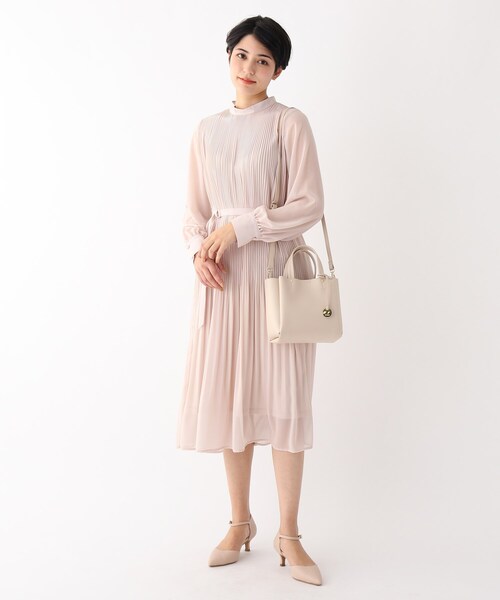 index（インデックス）の「◆あおりポケットミニトートバッグ【軽量・2WAY】（ショルダーバッグ・レディース・ブラック/パープル/ライトグリーン/ライトベージュ・00）」の15枚目の写真