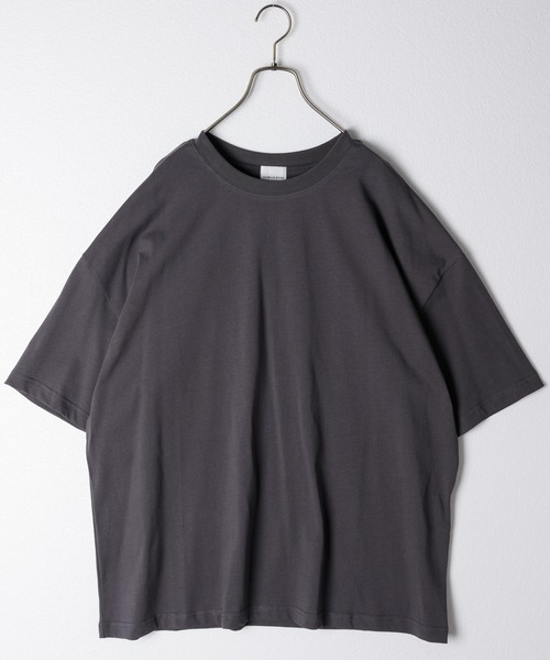 LA BELLE ETUDE(ラベルエチュード)の「UNISEX 無地Tシャツ(Tシャツ/カットソー・レディース・ピンク/チャコールグレー/ブラック/カーキ・2/1)」の3枚目の写真