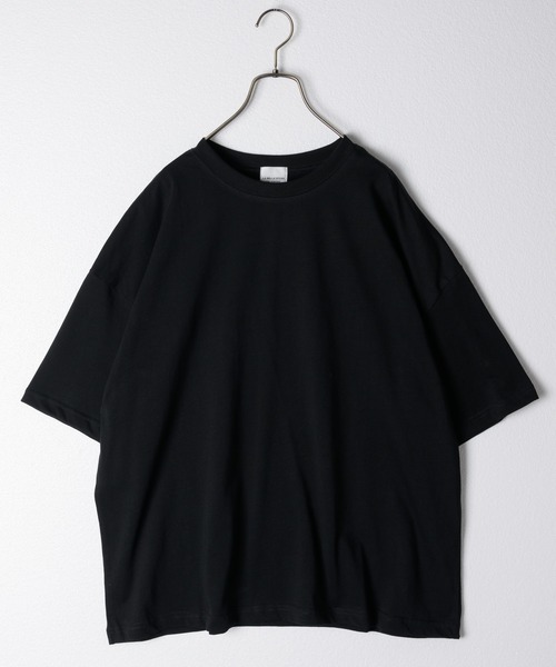LA BELLE ETUDE(ラベルエチュード)の「UNISEX 無地Tシャツ(Tシャツ/カットソー・レディース・ピンク/チャコールグレー/ブラック/カーキ・2/1)」の2枚目の写真