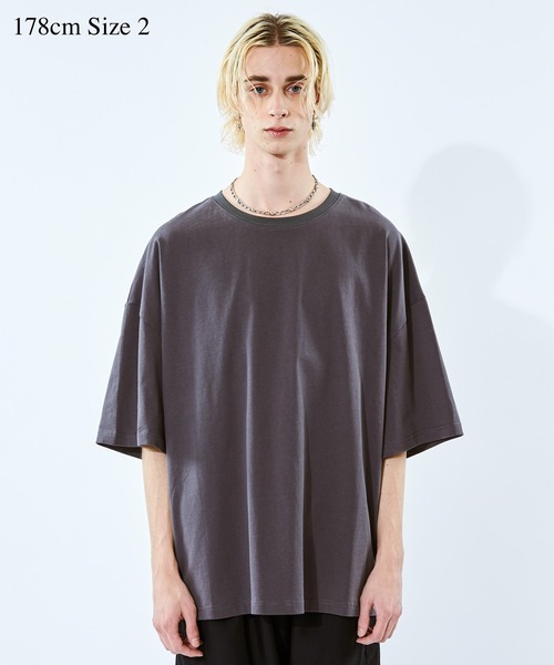 LA BELLE ETUDE(ラベルエチュード)の「UNISEX 無地Tシャツ(Tシャツ/カットソー・レディース・ピンク/チャコールグレー/ブラック/カーキ・2/1)」の10枚目の写真