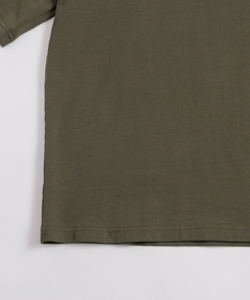 LA BELLE ETUDE(ラベルエチュード)の「UNISEX 無地Tシャツ(Tシャツ/カットソー・レディース・ピンク/チャコールグレー/ブラック/カーキ・2/1)」の8枚目の写真