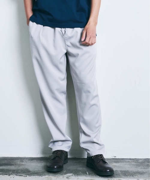 THE TWENTYSEVEN(ザ トゥエンティーセブン)の「The TWENTYSEVEN:PE TWILL CHEF PANTS ポリツイルシェフパンツ(チノパンツ・メンズ・ホワイト/ブラック/サックスブルー/グレイッシュベージュ・L/S/M)」の3枚目の写真