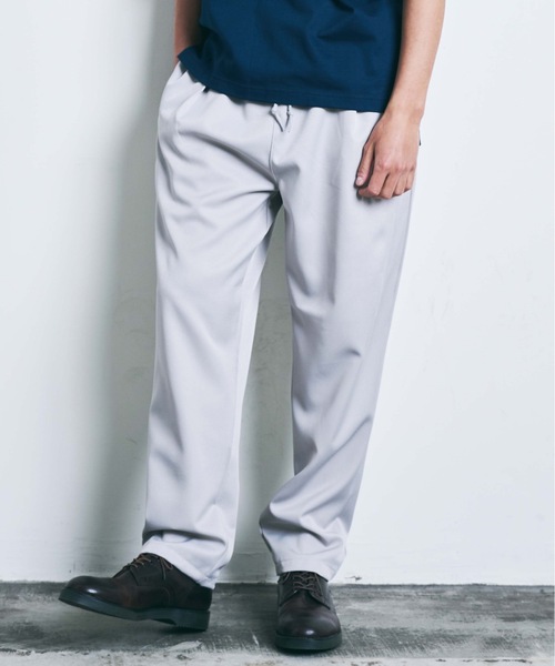 THE TWENTYSEVEN(ザ トゥエンティーセブン)の「The TWENTYSEVEN:PE TWILL CHEF PANTS ポリツイルシェフパンツ(チノパンツ・メンズ・ホワイト/ブラック/サックスブルー/グレイッシュベージュ・L/S/M)」の22枚目の写真