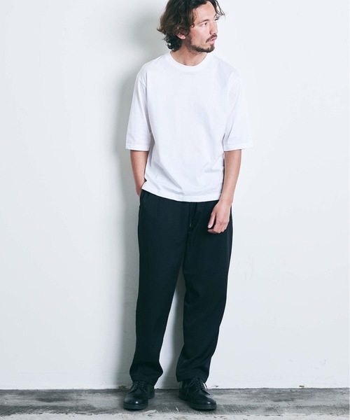 THE TWENTYSEVEN(ザ トゥエンティーセブン)の「The TWENTYSEVEN:PE TWILL CHEF PANTS ポリツイルシェフパンツ(チノパンツ・メンズ・ホワイト/ブラック/サックスブルー/グレイッシュベージュ・L/S/M)」の18枚目の写真