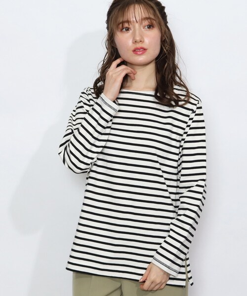 USAコットンカットソー【藤本美貴さん着用商品】