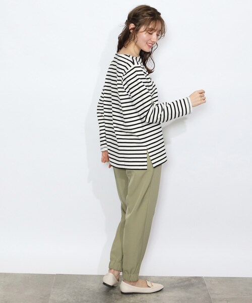 USAコットンカットソー【藤本美貴さん着用商品】