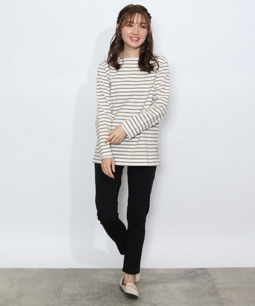 USAコットンカットソー【藤本美貴さん着用商品】