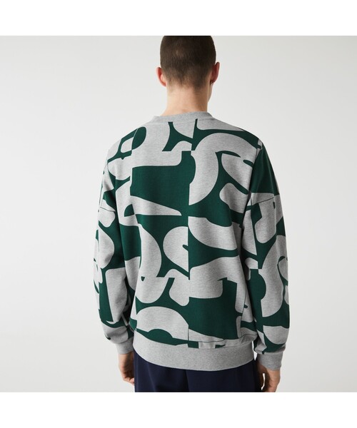 LACOSTE ヘリテージグラフィック クルーネック スウェット LACOSTE（ラコステ）の「ヘリテージグラフィッククルーネック