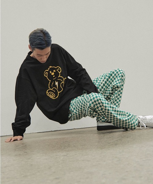 ISTKUNST(イストクンスト)の「【UNISEX】ISTKUNST/THUNDER BEAR長袖Tシャツ 2275750(Tシャツ/カットソー・レディース・ホワイト/ブラック・MEDIUM/LARGE)」の15枚目の写真