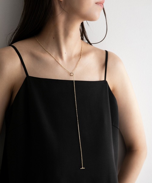 A part by(アパートバイ)の「チェーンロングネックレス 280498(ネックレス・レディース・ゴールド・FREE)」の1枚目の写真