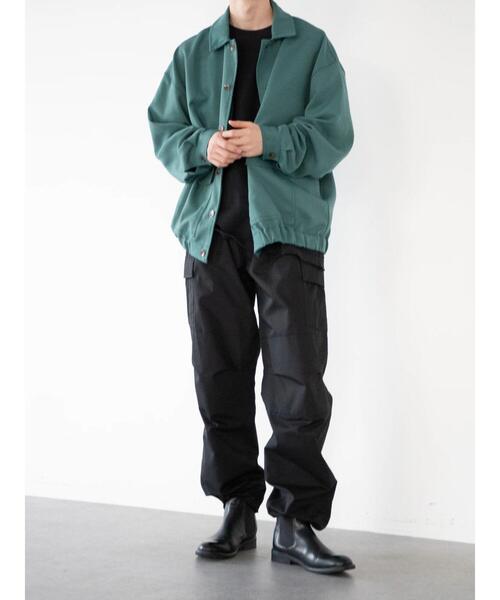 koe(コエ)の「リップストップカーゴパンツ*(カーゴパンツ・メンズ・オリーブ/ブラック・L/LL)」の18枚目の写真