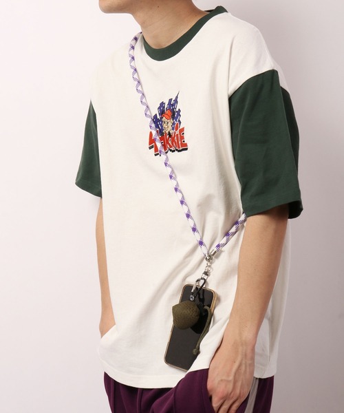 Ree&Mee（リーアンドミー）の「Ree＆Mee 太い クライミング ロープ スマホ ショルダー ストラップ アウトドア キャンプ モバイル ストラップ（スマホグッズ・レディース・ライトブルー/パープル/グレー/レッド/イエロー/オレンジ/レッド系その他/レッド系その他2/ブラック/ブラック系その他・FREE）」の5枚目の写真