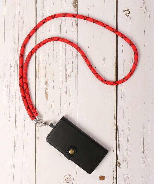 Ree&Mee（リーアンドミー）の「Ree＆Mee 太い クライミング ロープ スマホ ショルダー ストラップ アウトドア キャンプ モバイル ストラップ（スマホグッズ・レディース・ライトブルー/パープル/グレー/レッド/イエロー/オレンジ/レッド系その他/レッド系その他2/ブラック/ブラック系その他・FREE）」の8枚目の写真