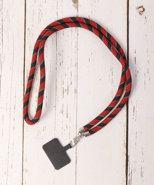 Ree&Mee（リーアンドミー）の「Ree＆Mee 太い クライミング ロープ スマホ ショルダー ストラップ アウトドア キャンプ モバイル ストラップ（スマホグッズ・レディース・ライトブルー/パープル/グレー/レッド/イエロー/オレンジ/レッド系その他/レッド系その他2/ブラック/ブラック系その他・FREE）」の16枚目の写真