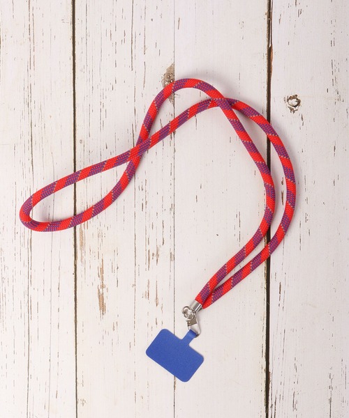 Ree&Mee（リーアンドミー）の「Ree＆Mee 太い クライミング ロープ スマホ ショルダー ストラップ アウトドア キャンプ モバイル ストラップ（スマホグッズ・レディース・ライトブルー/パープル/グレー/レッド/イエロー/オレンジ/レッド系その他/レッド系その他2/ブラック/ブラック系その他・FREE）」の12枚目の写真