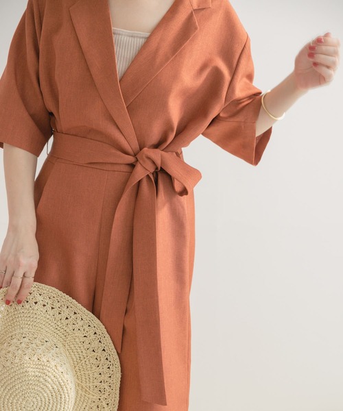 ITEMS URBANRESEARCH(アイテムズ アーバンリサーチ)の「オールインワン(つなぎ/オールインワン・レディース・ブラック/ブラウン・FREE)」の11枚目の写真