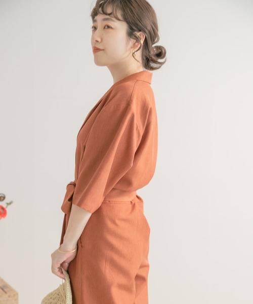 ITEMS URBANRESEARCH(アイテムズ アーバンリサーチ)の「オールインワン(つなぎ/オールインワン・レディース・ブラック/ブラウン・FREE)」の12枚目の写真