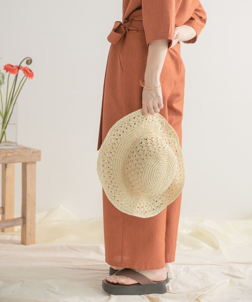 ITEMS URBANRESEARCH(アイテムズ アーバンリサーチ)の「オールインワン(つなぎ/オールインワン・レディース・ブラック/ブラウン・FREE)」の13枚目の写真