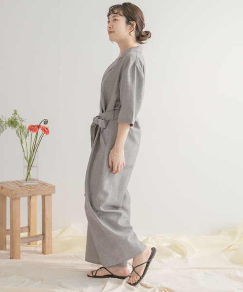 ITEMS URBANRESEARCH(アイテムズ アーバンリサーチ)の「オールインワン(つなぎ/オールインワン・レディース・ブラック/ブラウン・FREE)」の20枚目の写真