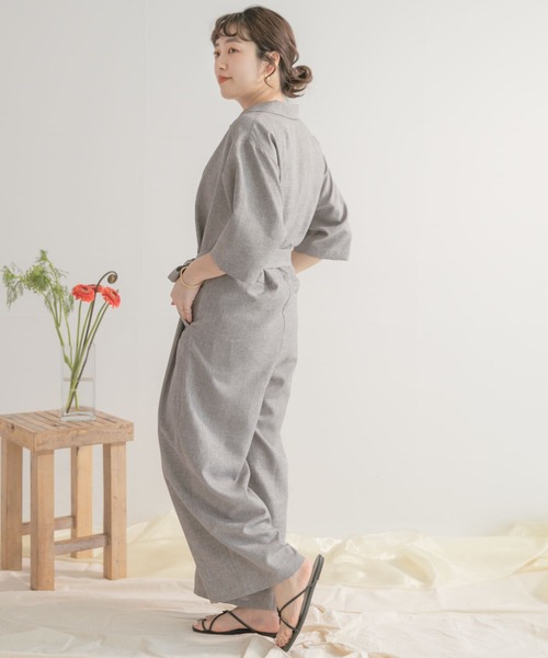 ITEMS URBANRESEARCH(アイテムズ アーバンリサーチ)の「オールインワン(つなぎ/オールインワン・レディース・ブラック/ブラウン・FREE)」の21枚目の写真