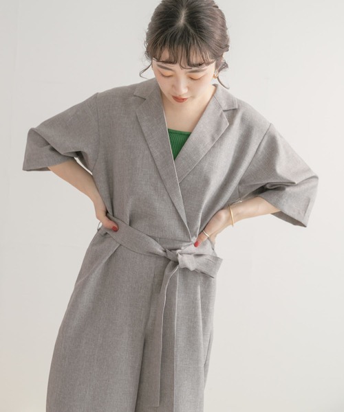 ITEMS URBANRESEARCH(アイテムズ アーバンリサーチ)の「オールインワン(つなぎ/オールインワン・レディース・ブラック/ブラウン・FREE)」の22枚目の写真