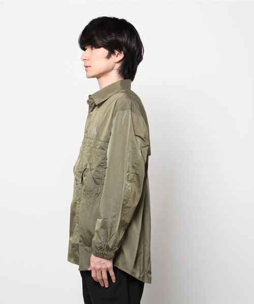 DES PRES  カーキシャツ adidas（アディダス）の「PRSVE シャツ / アディダス（メンズ