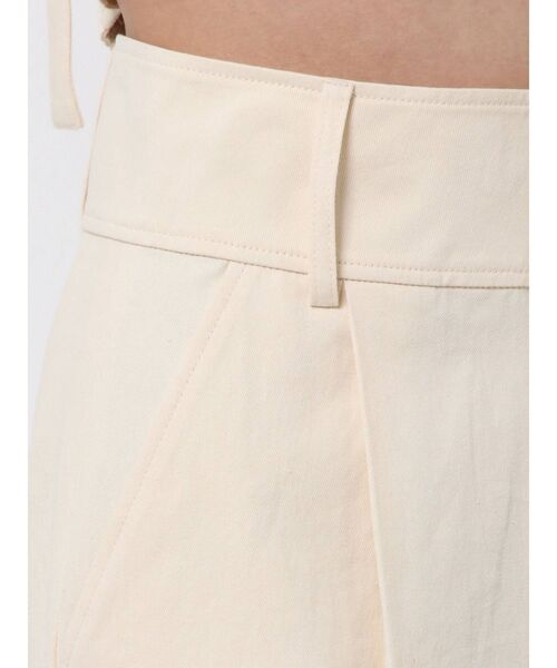 EMODA（エモダ）の「ハイウエストセミワイドパンツ（その他パンツ・レディース・ベージュ/ブラック/ブルー/アイボリー・MEDIUM/SMALL）」の7枚目の写真