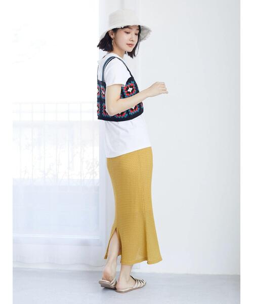 Green　Parks（グリーンパークス）の「・リネン風 チューリップハット（ハット・レディース・ベージュ/チャコールグレー・FREE）」の10枚目の写真