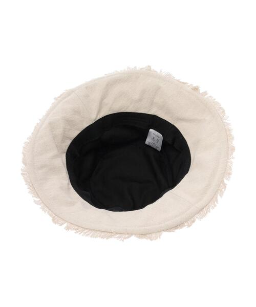 Green　Parks（グリーンパークス）の「・リネン風 チューリップハット（ハット・レディース・ベージュ/チャコールグレー・FREE）」の19枚目の写真