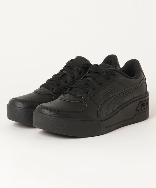 PUMA(プーマ)の「PUMA プーマ SKYE WEDGE スカイ ウェッジ 388693 ABC-MART限定 *01BLACK(スニーカー・レディース・ブラック・23.5cm/24.0cm/23.0cm/24.5cm/22.5cm/25.0cm/22.0cm)」の1枚目の写真
