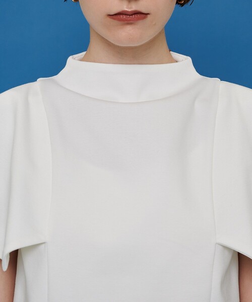 CITY TOKYO（シティトウキョウ）の「パワースリーブトップス（Tシャツ/カットソー・レディース・ホワイト/グレー/ブルー・FREE）」の15枚目の写真