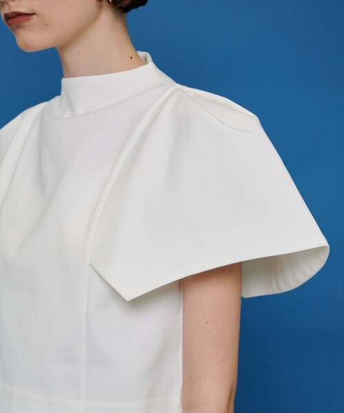 CITY TOKYO（シティトウキョウ）の「パワースリーブトップス（Tシャツ/カットソー・レディース・ホワイト/グレー/ブルー・FREE）」の16枚目の写真