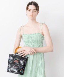 【emiumigumi×Casselini】Casselini(キャセリーニ)刺繍プリントバッグ