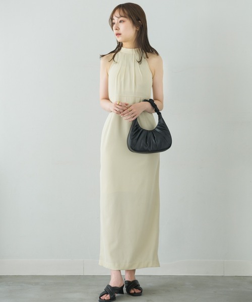 NEUNA（ヌナ）の「ギャザーハンドルバッグ（ハンドバッグ・レディース・ホワイト/ブラック/グリーン・FREE）」の19枚目の写真