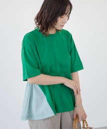 Green　Parks | 裾フレアドッキングプルオーバー(Tシャツ/カットソー)