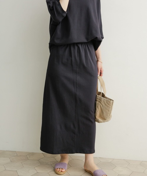 URBAN RESEARCH DOORS（アーバンリサーチドアーズ）の「『セットアップ対応』コットンカットスカート（スカート・レディース・ベージュ/ネイビー・MEDIUM）」の11枚目の写真