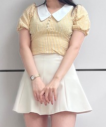 Voyage titty&Co.PETIT | 【Voyage titty&Co. PETIT】サッカーチェックブラウス(シャツ/ブラウス)