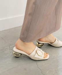 RANDA | 変形ヒールミュールサンダル(サンダル)