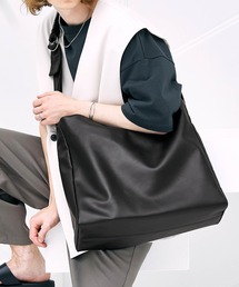 EMMA CLOTHES | シンセティックレザー リングバックルショルダーバッグ EMMA CLOTHES 2022 SUMMER(ショルダーバッグ)