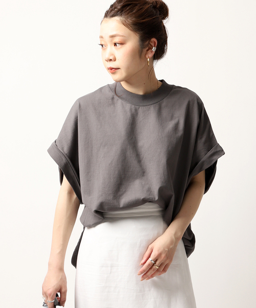JOINT WORKS(ジョイントワークス)の「【ALORE/アローレ】ルーズTシャツ(Tシャツ/カットソー・レディース・ホワイト/パープル/ブラック系その他・FREE)」の4枚目の写真