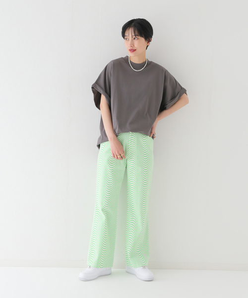 JOINT WORKS(ジョイントワークス)の「【ALORE/アローレ】ルーズTシャツ(Tシャツ/カットソー・レディース・ホワイト/パープル/ブラック系その他・FREE)」の16枚目の写真