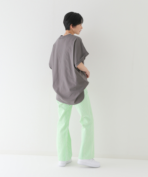 JOINT WORKS(ジョイントワークス)の「【ALORE/アローレ】ルーズTシャツ(Tシャツ/カットソー・レディース・ホワイト/パープル/ブラック系その他・FREE)」の17枚目の写真